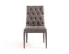 Chair Damas VF7803 Gray Chair Damas Vittoria Frigerio by Frigerio Poltrone e Divani 2015 VF7803 Art Deco / Art Nouveau