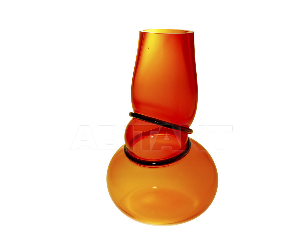 Vase Double Ring Orange price on request Buy Vase Vanessa Mitrani COLORS Double Ring Orange