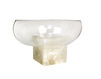 Vase Vanessa Mitrani GRAVITY Cube Coupe - Dish GRAY Contemporary / Modern