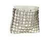 Vase Vanessa Mitrani COLORS Grid Bag Small Black Contemporary / Modern