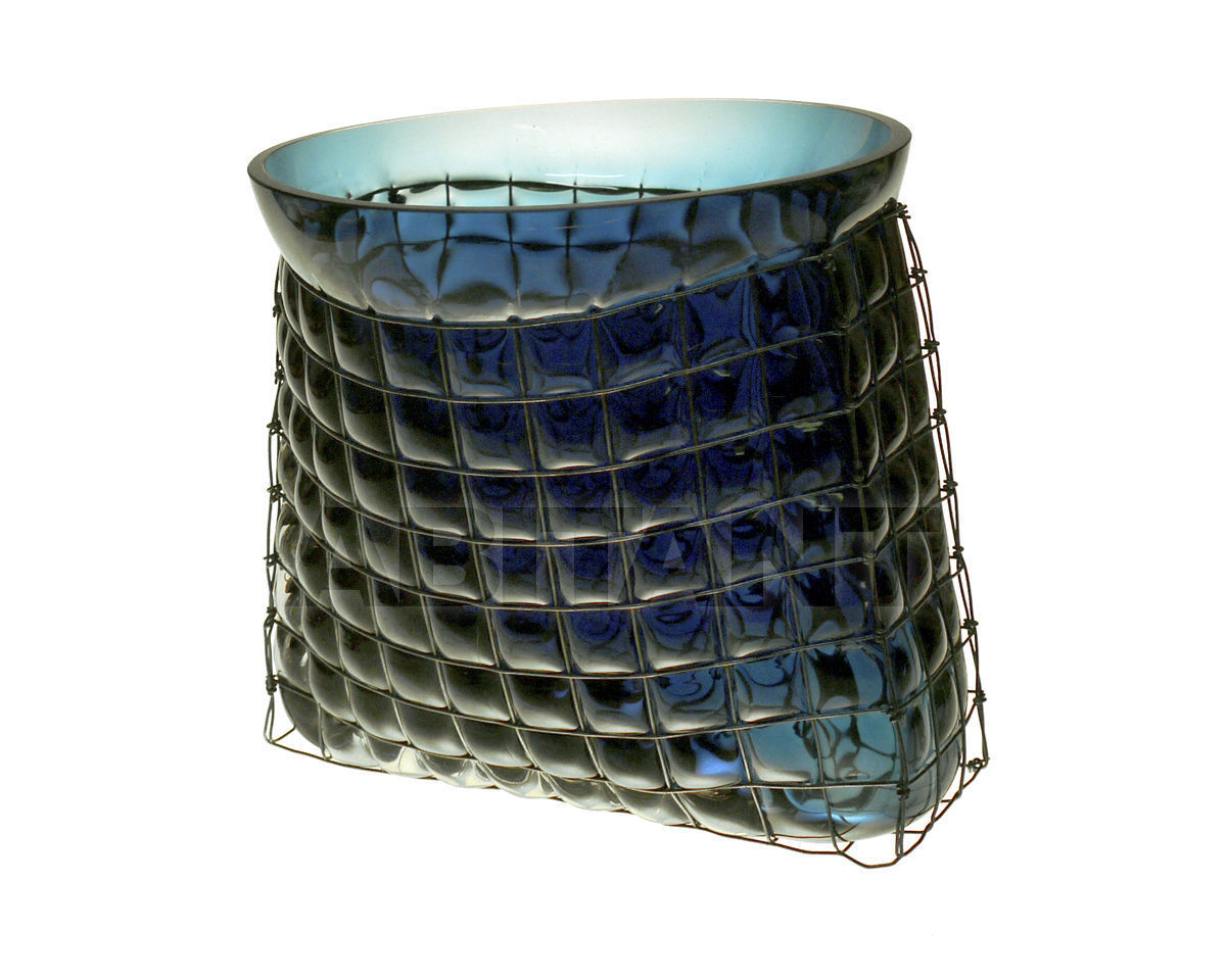 Buy Vase Vanessa Mitrani COLORS Grid Bag Small Duck Blue