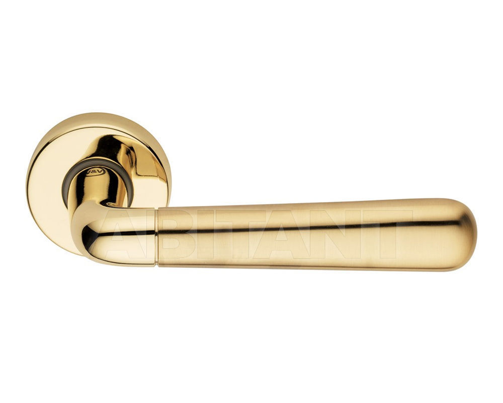 Buy Door handle Valli Handles 2012 H 417 R8 Gold/ gold satin