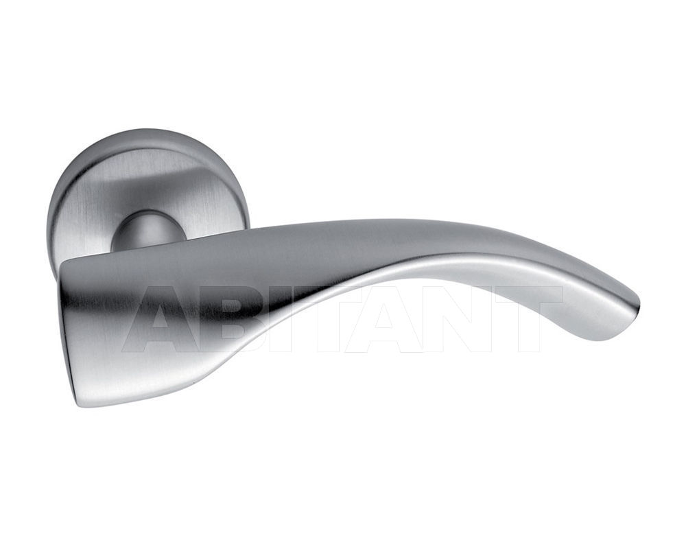 Buy Door handle Valli Handles Fusital H 338 chrome satin