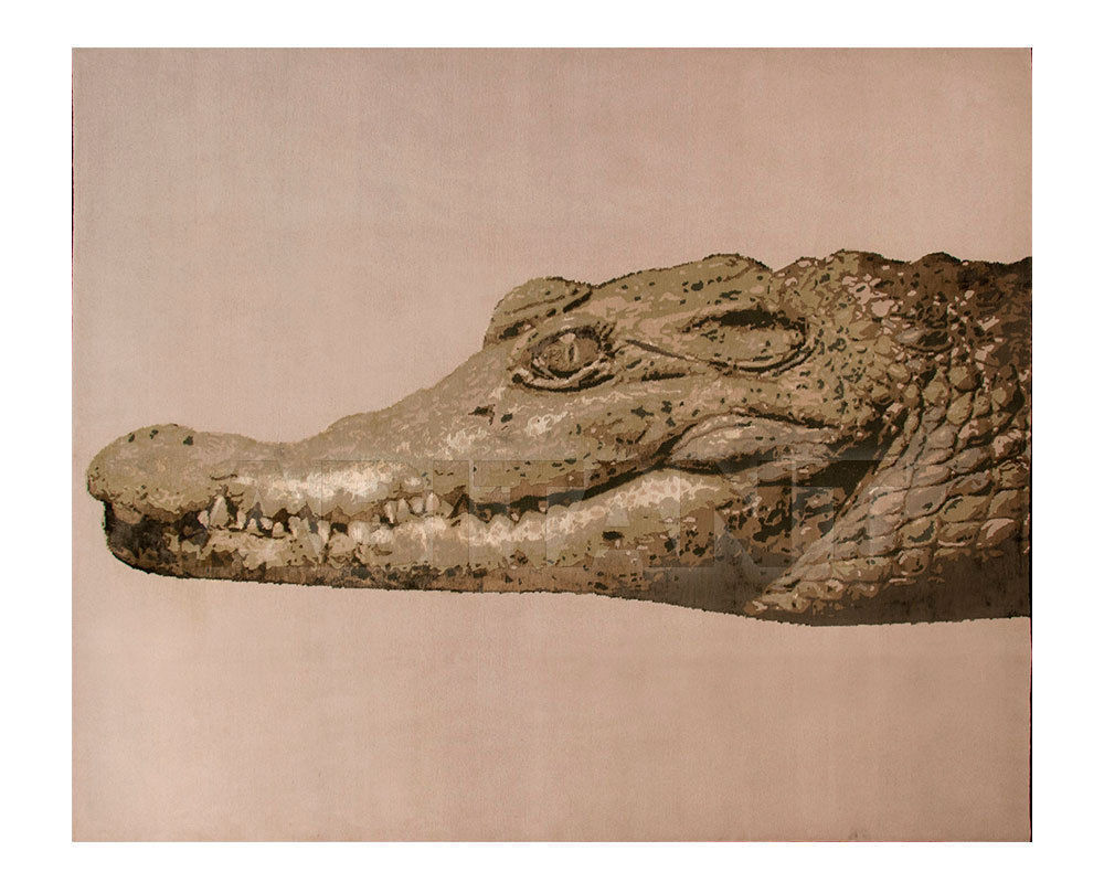 Buy Modern carpet Sahrai Milano Marco Ferreri Crocodile