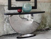 Console Villiers Brothers Limited 2016 Gotham console table - polished stainless Art Deco / Art Nouveau