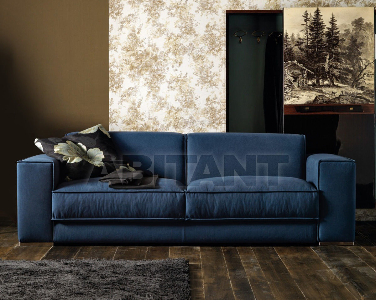 Sofa steven blue doimo salotti 2stv03, : buy, оrder оnline on abitant Foto salotti