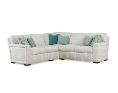 White Sherrill Furniture Sofas Settees With Fabric Upholstery