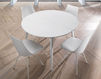 Dining table ASTRO ROUND F.lli Tomasucci  TAVOLI 3057 Contemporary / Modern