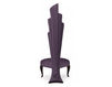 Chair Poiret Christopher Guy 2014 60-0222-DD Iris Art Deco / Art Nouveau