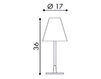 Table lamp Egoluce Table Lamps 2110.57 Contemporary / Modern
