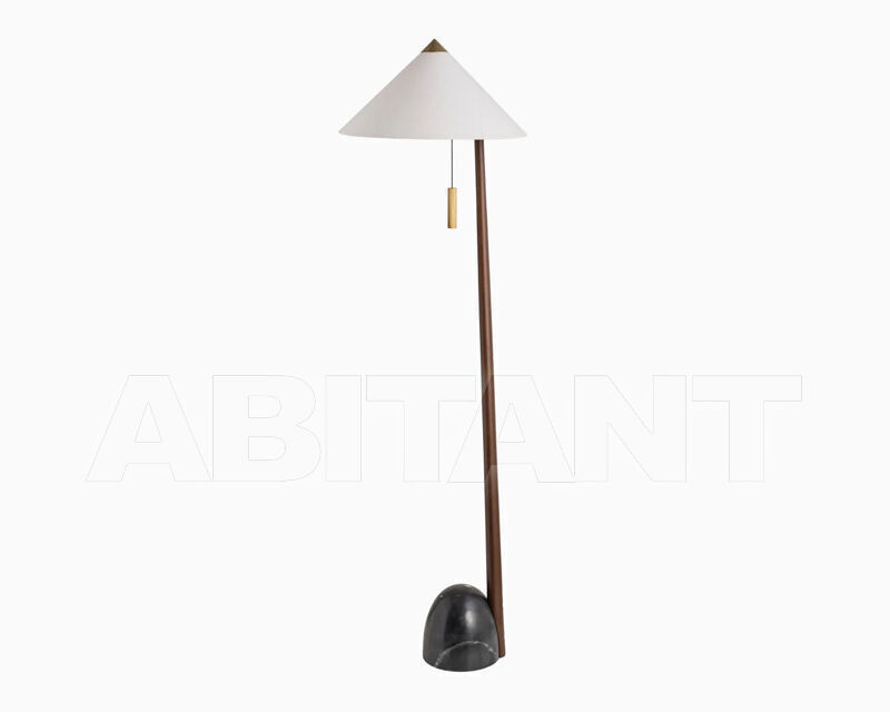 Buy Floor lamp Bonnie Heathfield 2025 FL-BONN-ABRS-SMOA-BLK-STD