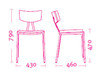 Chair Mobilsedia Inglese 2007 allegra Contemporary / Modern