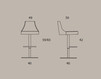 Bar stool Mila COM.P.AR Stools 268 Contemporary / Modern