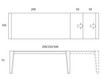 Dining table Plus COM.P.AR Extensible Tables 658 + 048 Contemporary / Modern