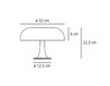 Table lamp Artemide S.p.A. 2013 0039060A Contemporary / Modern