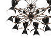 Сhandelier Delightfull by Covet Lounge Suspension CHARLES 20 black Contemporary / Modern