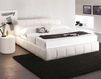 Bed Nicoline Letti ELEGANCE CONTENITORE CON PIEDI Matr. 160x195 1 Mov Contemporary / Modern