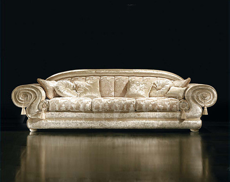 Sofa Light Beige Bedding Palais Royal New Divano 3 Posti