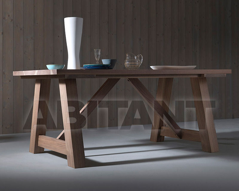 Buy Dining table Tasinazzo Stile snc di Michele Tasinazzo & C Forest TA210N Noce