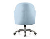 Office chair Christopher Guy 2014 60-0347-DD-ALUMINIUM Angel Blue Art Deco / Art Nouveau