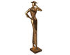 Statuette Passerelle Christopher Guy 2014 46-0326 20th C. Gold Art Deco / Art Nouveau