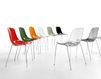 Chair Infiniti Design Indoor PURE LOOP 4 LEGS Contemporary / Modern
