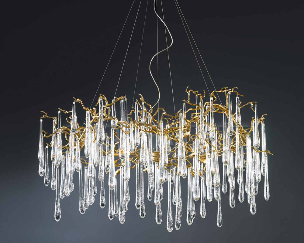 Buy Сhandelier AQUA Serip Black &white CT3258/15