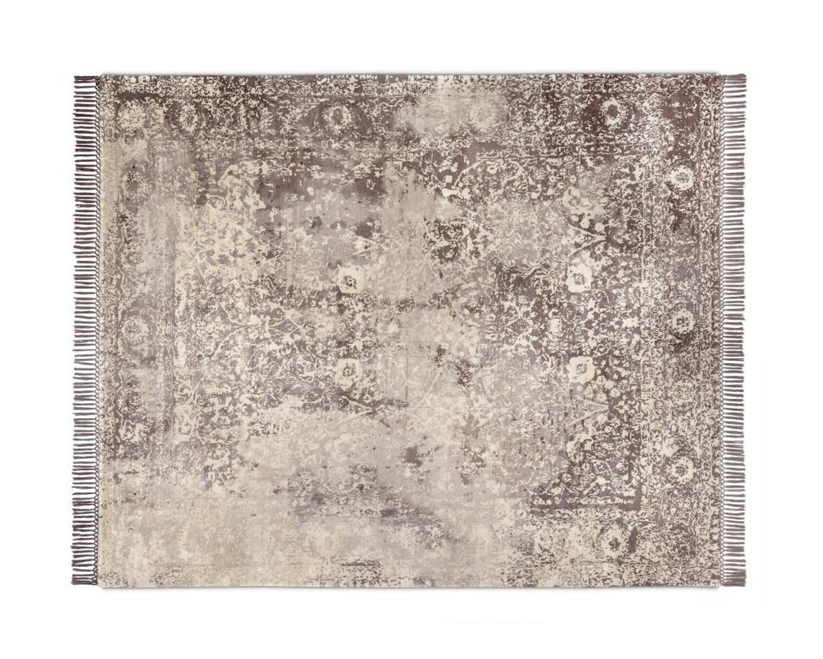 Buy Modern carpet Rug Star Walking Fields Copper Persia 10 | LightSilverGrey Copper 04 Grey | SilkFringes