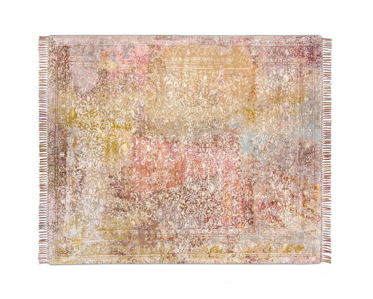 Buy Modern carpet Rug Star Walking Fields Copper Persia 12 | Copper 01 Pastel | SilkFringes